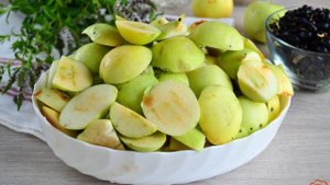 Компот из яблок и барбариса на зиму