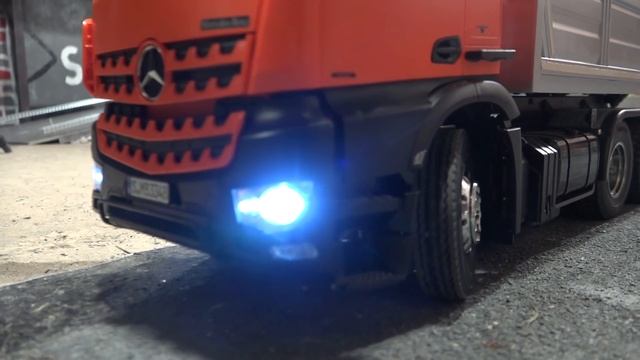 Спецтехника Huina и грузовики Tamiya на радиоуправлении ... Scale RC trucks and front loader