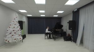 9. И.С. Бах Трехголосная фуга до мажор(из Маленьких прелюдий и фуг)