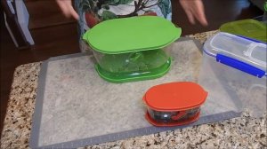 № 2. КУХОННЫЕ ПОМОЩНИКИ,   Посуда для хранения продуктов . Обзор моей посуды.