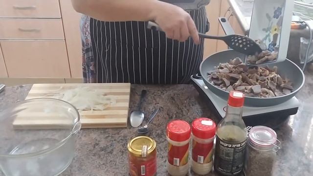Праздничный салат из зеленой стручковой фасоли