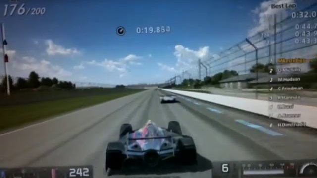 Gran Turismo 5 - INDY 500 Endurance 'cheat' A-Spec EASY WAY смотреть онлайн
