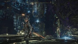 Horizon Запретный Запад. Ремонтный зал.