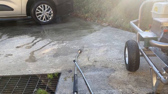 Honda Gx 390 Ws 202 Interpump all stainless steel trolley and Hose reel 30 meters смотреть онлайн