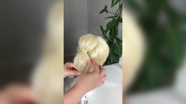 Как сделать хвост фонариками . Красивое оформление хвоста на 1 сентября с помощью ленты . смотреть онлайн