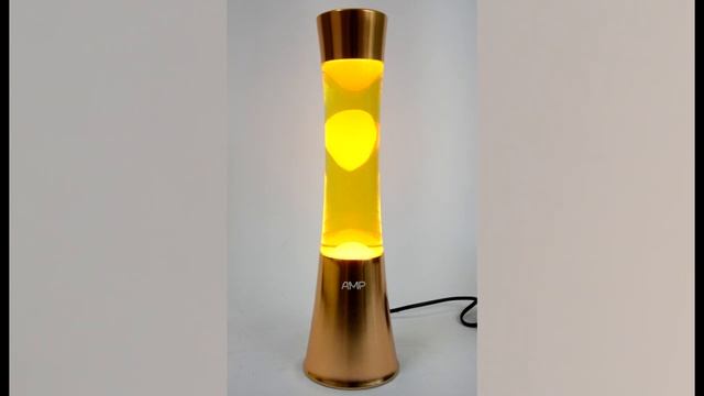 Лава лампа Amperia Grace Оранжевая/Желтая (39 см) смотреть онлайн