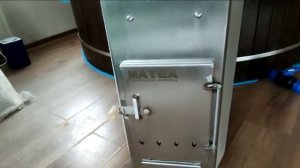 Купель с подогревом. Поставил, наполнил, затопил печь - готова через 30 минут