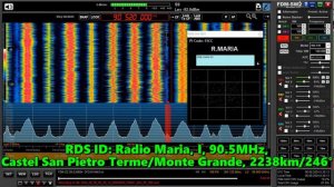 06.08.2024 05:30UTC, [Es], Radio Maria, Италия, 90.5МГц, 2238км