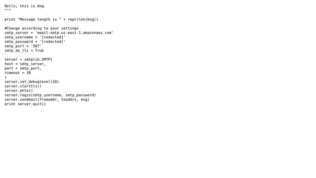 DevOps & SysAdmins: Python script to send mail through Amazon SES смотреть онлайн