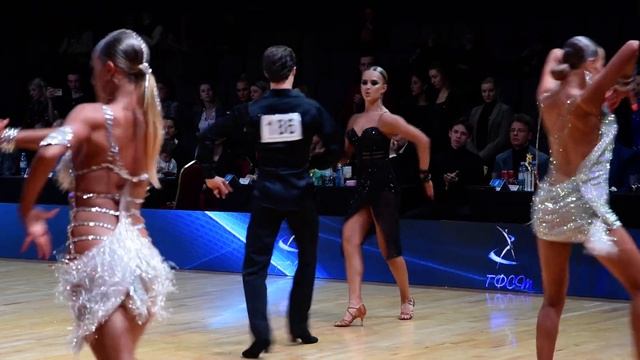 Minsk Open 2021 IDSU Grand Prix Adult Latin Brovarskyi - Isaieva Final Pasodoble смотреть онлайн