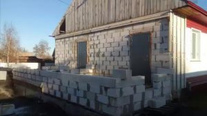 Веранда к дому своими руками из пеноблока строительство веранды из газобетона.