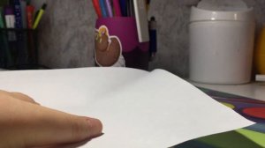 Из листа  а4 делаем цветок