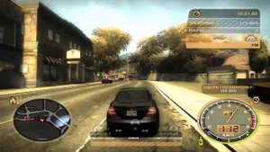 NFS MW 2005 уход от полиции 4 лвл мерс валит