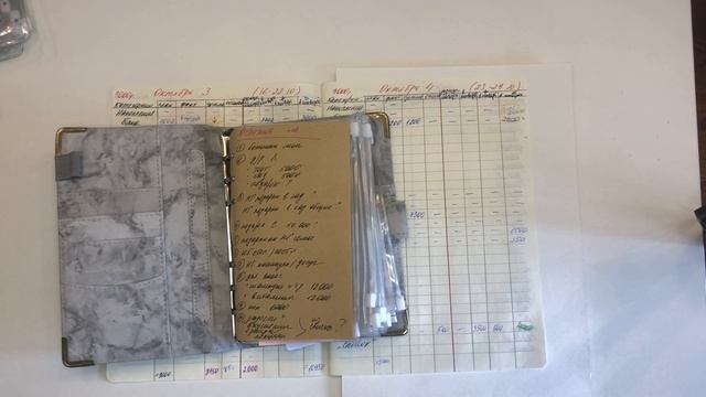 Бюджет на неделю  денежные конверты  октябрь