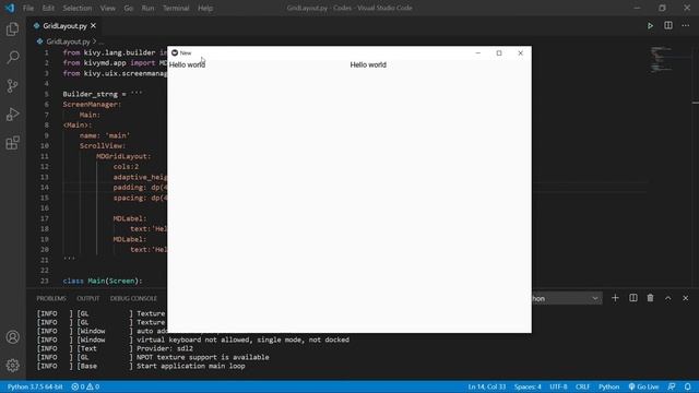 Layouts in KivyMD Explained | Python App Development in Hindi