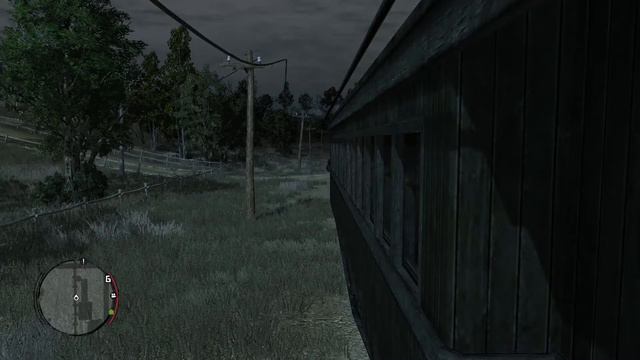 18. Синяя линия железной дороги в Red Dead Redemption 1 (2010) / Blue Line of Rail Road RDR1 2010