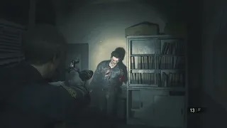 Resident Evil 2 Remake Leon S. Kennedy. Scenery A. Part2. Исследуем полицейский участок.mp4