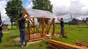 Беседка своими руками из дерева - красиво и доступно!