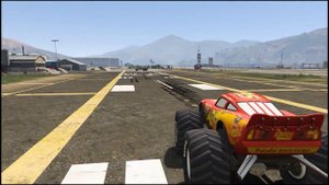 Приключение Молния Маквин в ГТА 5 (Тачки) - Мультики про машинки для детей