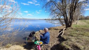 Фидер на Рузском водохранилище. Рыбалка.
