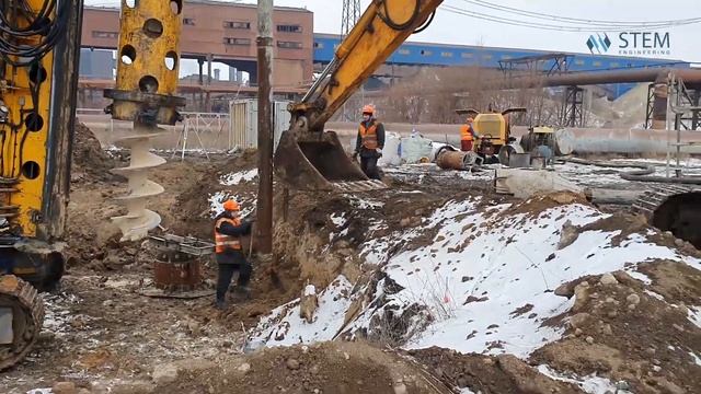 Буронабивні палі. Bored piles. Буронабивные сваи