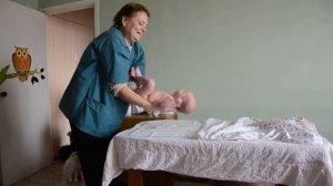 Продолжение курса массажа грудничку в 3 месяца