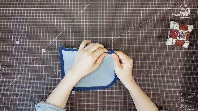DIY/ PHONE POUCH WITH STRAP/ ZIPPER POUCH/ 휴대폰 파우치 만들기/ sewing/tutorial [Tendersmile Handmade/텐더스마일 смотреть онлайн