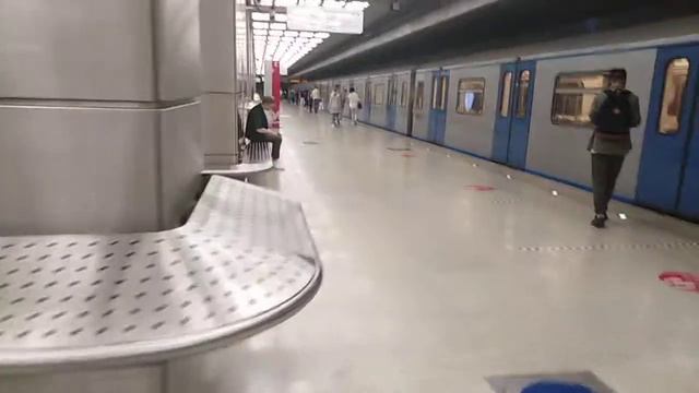 Станция метро Новопеределкино #москва #метромосквы #метрополитен