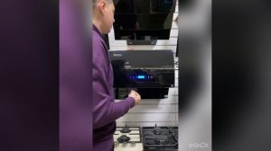 Обзор / Вытяжка BACKER AH60E-WAV180 RC Black Glass / olko.by