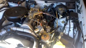Mercedes W123 300TD first start after winter