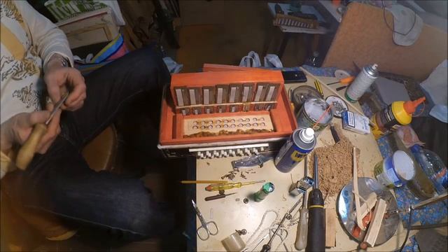 Реставрация ( ремонт ) гармони. Любительская ч. 1