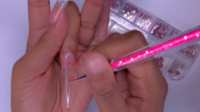 Valentine's Day Nails | Encapsulated Apres Dupe Method | Negative Space Heart | Red Bling Soft Pink смотреть онлайн