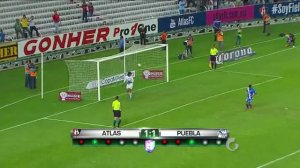 Atlas vs Puebla 3-4 Penales  Cuartos Final Copa MX Ap2014