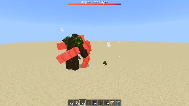 OP MUTANT IRON GOLEM vs ALL REXY'S EXPANSION MOBS! смотреть онлайн