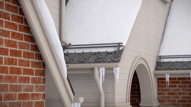 Система обогрева кровли - видеоролик смотреть онлайн