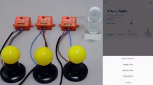 LoraTap Tuya ZigBee 3.0 Smart Life Socket Module Wireless Light Switch Remote Control Kit SS613ZB