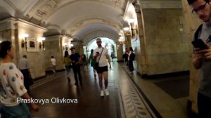 Октябрьская / Moscow metro