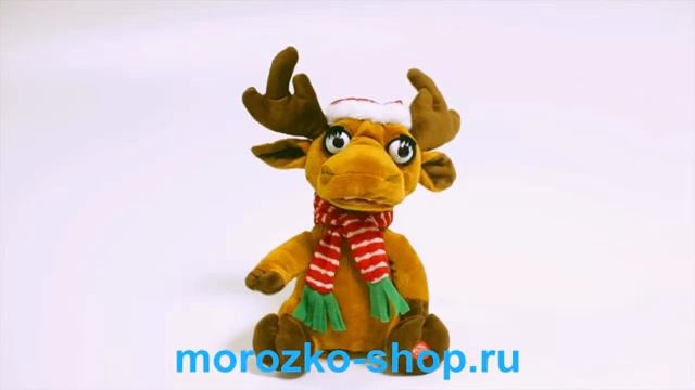 ГЛАЗАСТЫЙ ОЛЕНЬ электромеханический, поющий, 27см, KAEMINGK смотреть онлайн