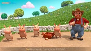 Old MacDonald Had a Farm | Animal Sounds Song | Nursery Rhymes and Baby Songs from Dave and Ava