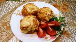 ЁЖИКИ Рисовые шарики с мясом и сыром! ГОТОВИМ ДОМА
