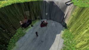 ДТП бензовоза на Ж/Д переезде - BeamNG.drive