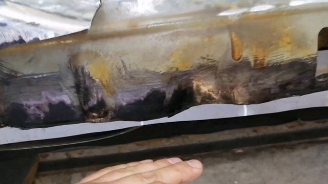 ремонт порога на опель, АвтомастерскаяBAV смотреть онлайн