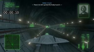 Ace Combat 7 DarkStar Tunnel Run | Ace Difficulty | 33 Seconds