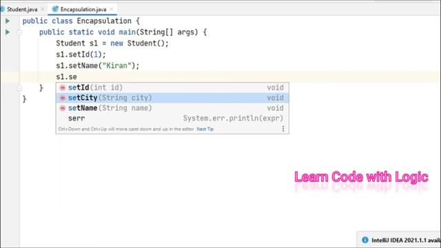 Encapsulation in java with Realtime examples || What is Encapsulation? How to achieve encapsulation