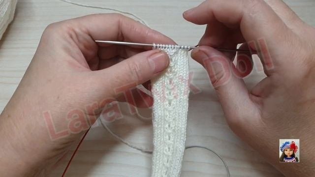 Колготочки спицами* Мастеркласс*