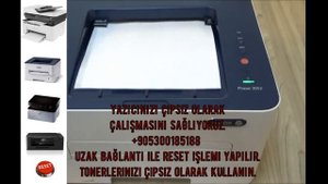 Xerox Phaser 3052 | Xerox Phaser 3260  Yazıcı Resetleme Çipsiz Çalıştırma