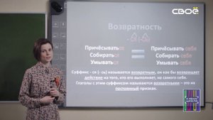 Русский язык 5 класс. Глагол как часть речи. Возвратность и вид глагола