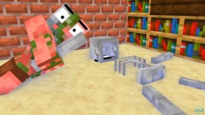 Monster School : COOKING CHALLENGE 3 - Minecraft Animation