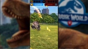 Мегалозух тестируем все удары Jurassic World Alive
