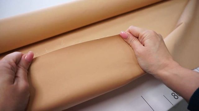 Хлопок плотный бежевый люкс M0518 смотреть онлайн